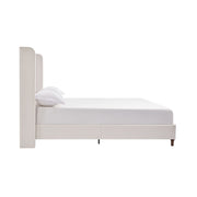Harper - Tall Headboard Upholstered Bed / High Headboard / Elegant Simplicity / No Box Spring Needed - R&R Furniture Gallery (Fountain Valley, CA)