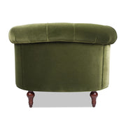 La Rosa - Victorian Tufted Upholstered Accent Chair - R&R Furniture Gallery (Fountain Valley, CA)