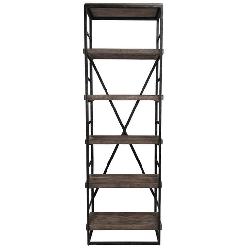 Evan - Single Bookshelf - Olive Brown - R&R Furniture Gallery (Fountain Valley, CA)