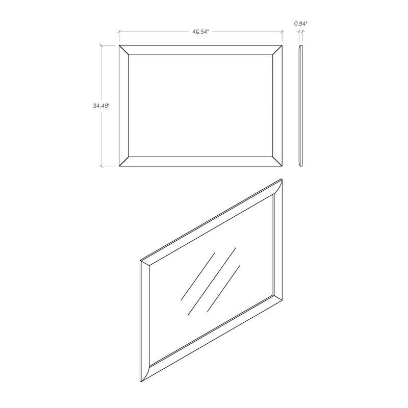 Civic - Mirror - R&R Furniture Gallery (Fountain Valley, CA)