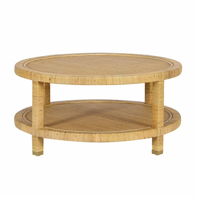Amara - Coffee Table - Natural - R&R Furniture Gallery (Fountain Valley, CA)