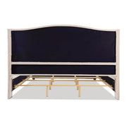 Marcella - Upholstered Shelter Headboard Bed Set - R&R Furniture Gallery (Fountain Valley, CA)