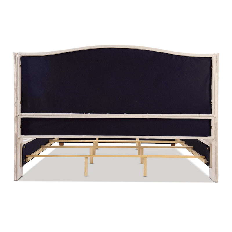 Marcella - Upholstered Shelter Headboard Bed Set - R&R Furniture Gallery (Fountain Valley, CA)