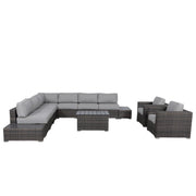 Stylish Entertainment Sectional Set, Outdoor Living - R&R Furniture Gallery (Fountain Valley, CA)