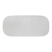 Margot - Faux Plaster Indoor / Outdoor Concrete Dining Table - Light Gray - R&R Furniture Gallery (Fountain Valley, CA)