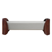 Jamonica - Bench - Gray & Dark Brown - R&R Furniture Gallery (Fountain Valley, CA)