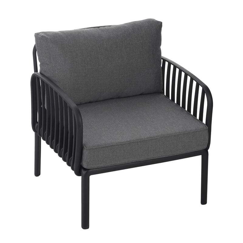 Outdoor Patio Club Chair, Waterproof Thick Cushion Deep Seating - R&R Furniture Gallery (Fountain Valley, CA)