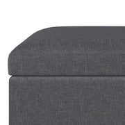 Owen - Upholstered Rectangular Storage Ottoman - R&R Furniture Gallery (Fountain Valley, CA)