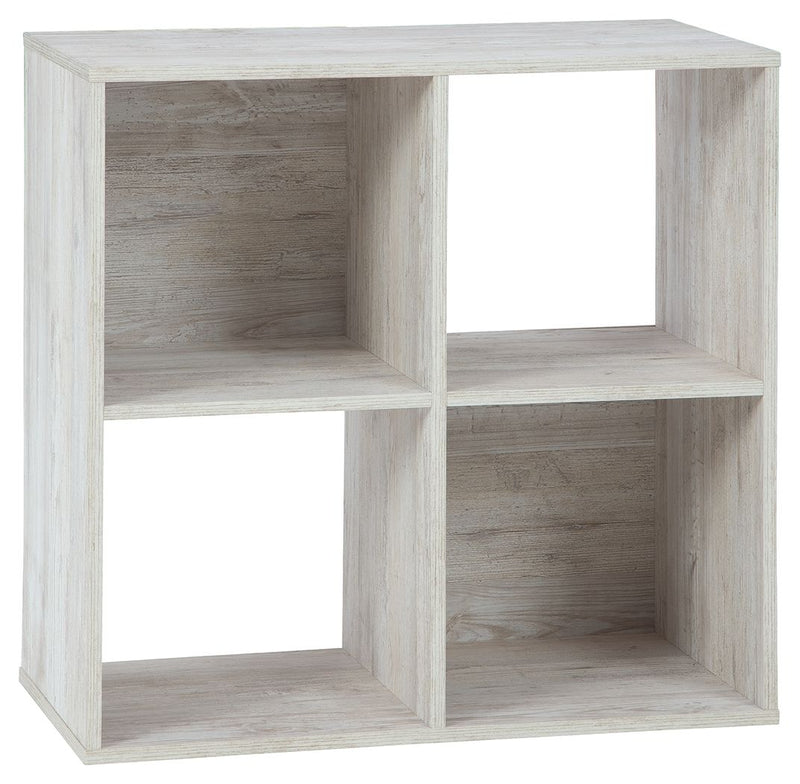 Signature Design by Ashley Paxberry Cube Organizer with six compartments for versatile storage and organization.
