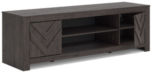 Cayboni - LG TV Stand With Fireplace Option - R&R Furniture Gallery (Fountain Valley, CA)