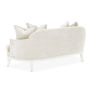 La Marisia - Chenille Loveseat - Tranquil / Creamy Pearl - R&R Furniture Gallery (Fountain Valley, CA)