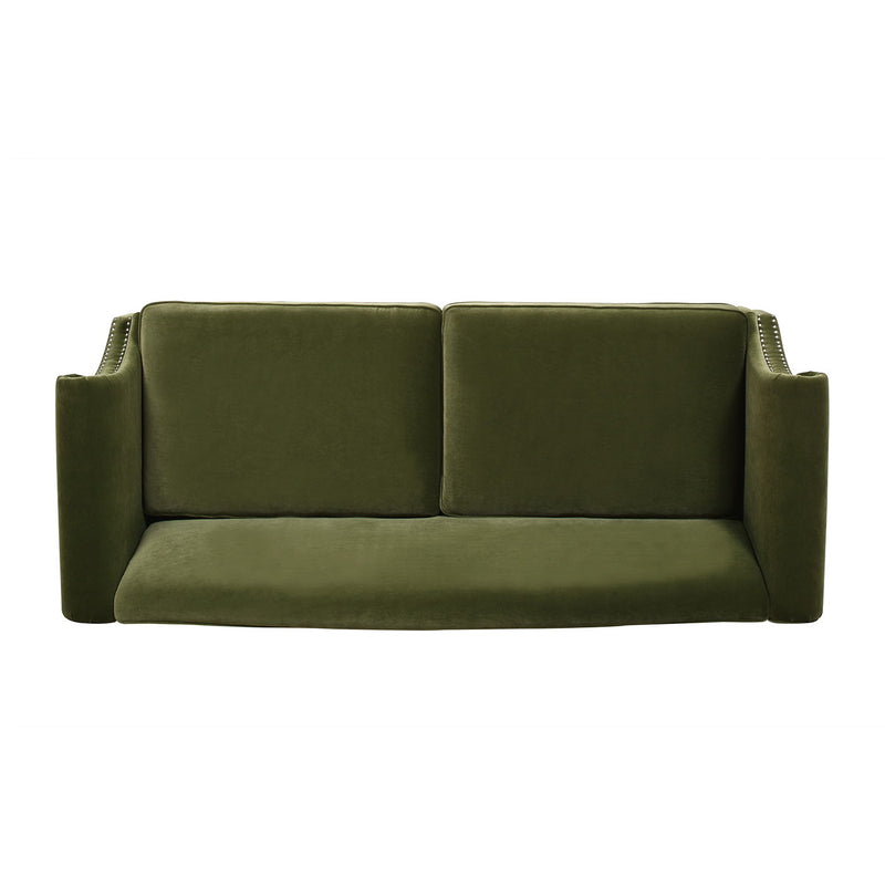 Elaine - Camel Back Small Space Sofa - R&R Furniture Gallery (Fountain Valley, CA)