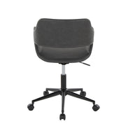 Lumi Source Margarite contemporary design task desk chair with a sleek modern appearance and adjustable height.