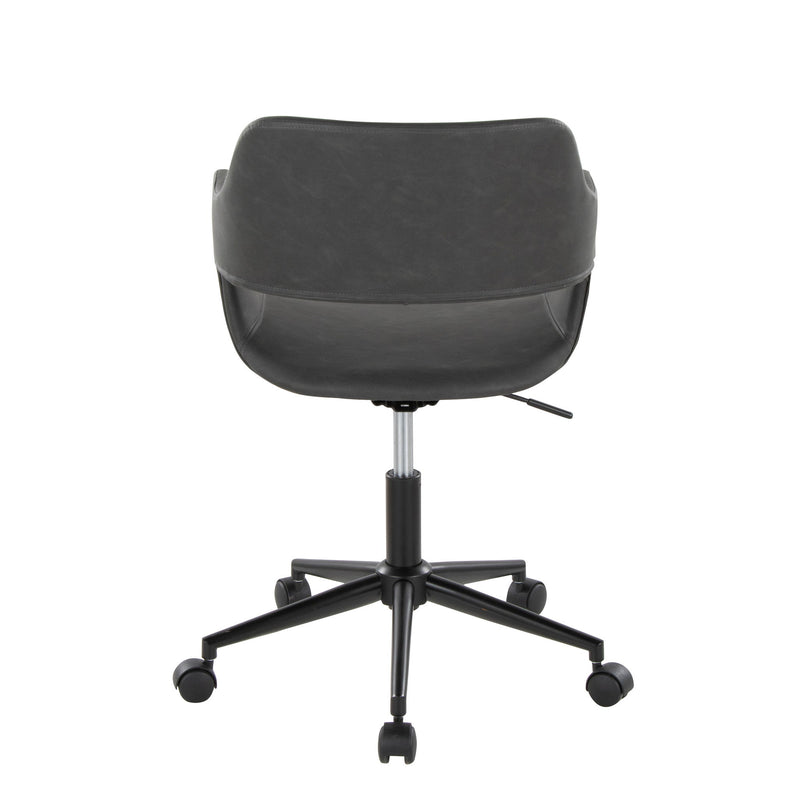 Lumi Source Margarite contemporary design task desk chair with a sleek modern appearance and adjustable height.