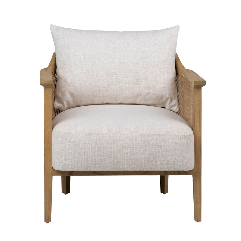 Miera - Occasional Chair - Natural And Off White