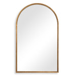 Arch Mirror - Lightly Antiqued Gold