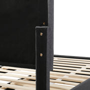 Upholstered Design Platform Bed With Trundle - R&R Furniture Gallery (Fountain Valley, CA)