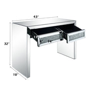 Noralie - Console Table Faux Diamonds - Mirrored - R&R Furniture Gallery (Fountain Valley, CA)