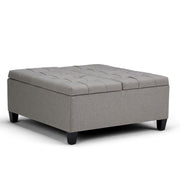 Harrison - Upholstered Coffee Table Storage Ottoman - R&R Furniture Gallery (Fountain Valley, CA)