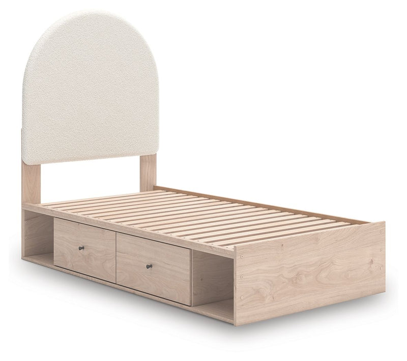 Arloster - Upholstered Panel Bed - R&R Furniture Gallery (Fountain Valley, CA)