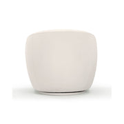 Jordan velvet swivel chair by TOV Furniture featuring a plush, rounded design with a swivel base in a modern style.
