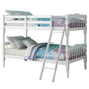Homestead - Twin Over Twin Bunk Bed - White - R&R Furniture Gallery (Fountain Valley, CA)