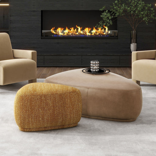 Pebble - Rounded Triangle Cocktail Ottoman - R&R Furniture Gallery (Fountain Valley, CA)