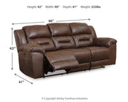 Stoneland - Power Reclining Sofa - R&R Furniture Gallery (Fountain Valley, CA)