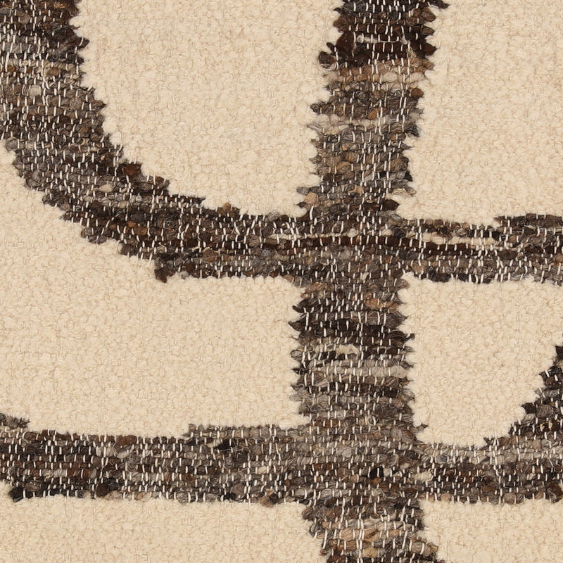 Garin - Pillow - Charcoal And Ivory