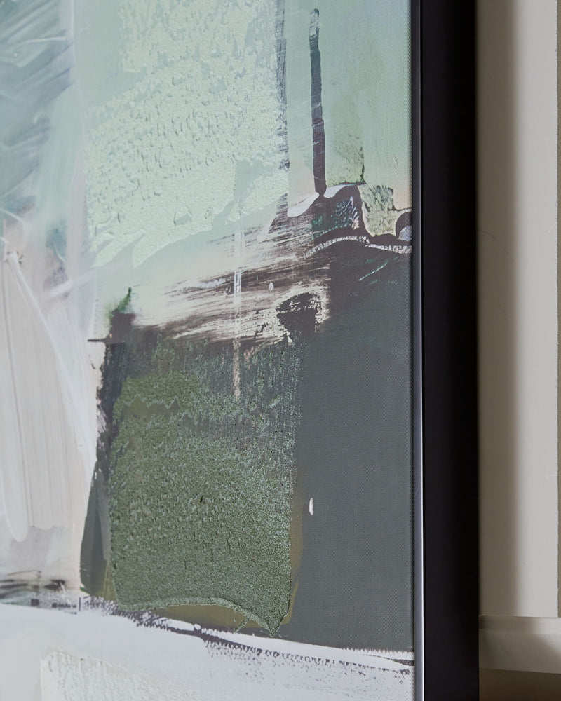 Vinick - Wall Art - Green / Gray / White - R&R Furniture Gallery (Fountain Valley, CA)