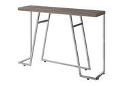 Accent Console Table For Entryway, Durable Construction - Taupe - R&R Furniture Gallery (Fountain Valley, CA)