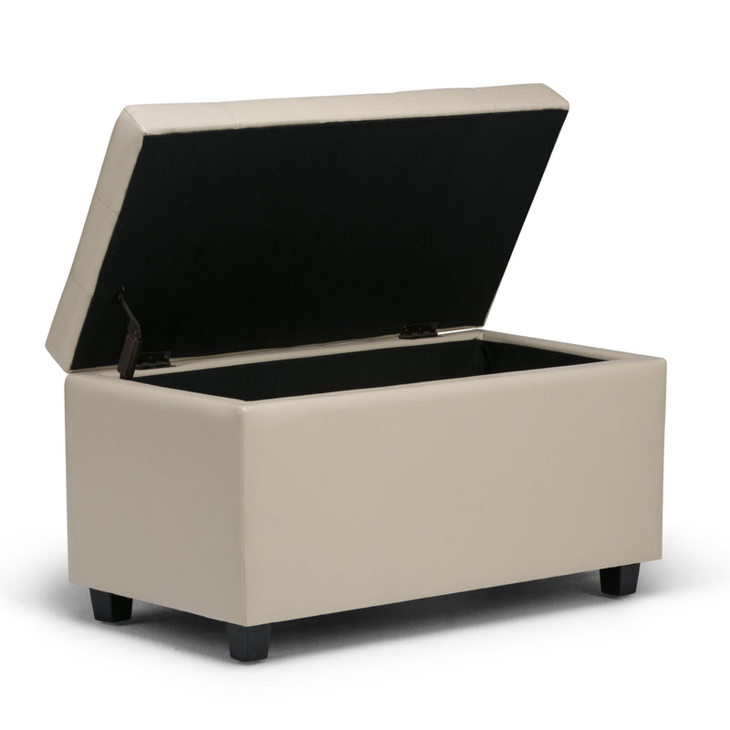 Cosmopolitan - Upholstered Storage Ottoman - R&R Furniture Gallery (Fountain Valley, CA)