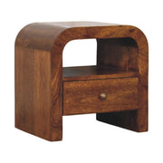 Darcy - Nightstand With Drawer And Open Shelf - Brown - R&R Furniture Gallery (Fountain Valley, CA)