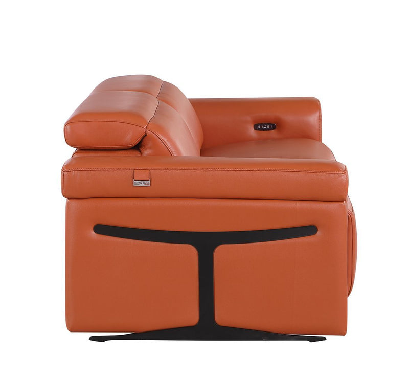 1126 - 2-Piece Modular Power Reclining Loveseat In With 2 Power Recliners & Power Headrests