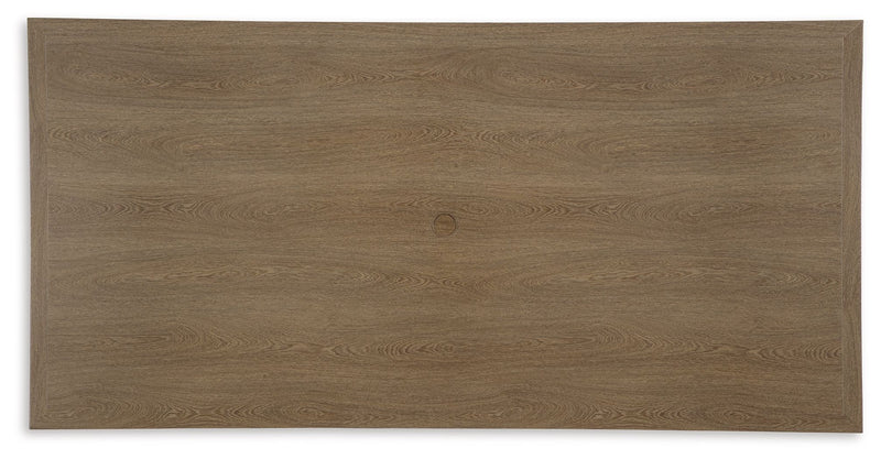 Serene Bay - Rectangular Dining Table With Umbrella Option - Dark Brown - R&R Furniture Gallery (Fountain Valley, CA)