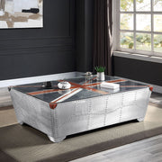 Brancaster - Coffee Table - Aluminum - R&R Furniture Gallery (Fountain Valley, CA)