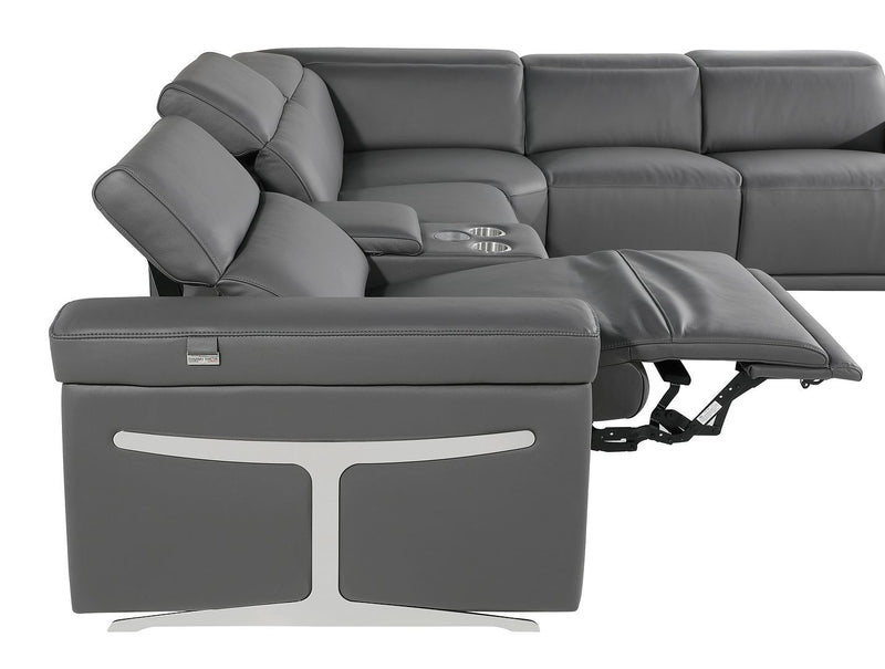 1126 - 12-Piece U-Shaped Sectional Sofa In With 4 Power Recliners & Power Headrests