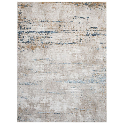 Elegance - 5'3" X 7'3" Area Rug - Ivory, Polyester - R&R Furniture Gallery (Fountain Valley, CA)
