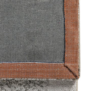 Quarry - 5' X 6.5' Abstract Area Rug - Gray / Orange - R&R Furniture Gallery (Fountain Valley, CA)