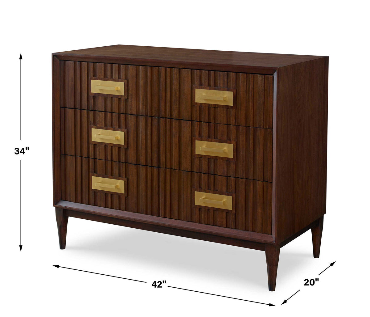 Articulation - 6 Drawer Chest - Woodtone