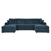 3 Piece Double Chaise Sectional Sofa - R&R Furniture Gallery (Fountain Valley, CA)