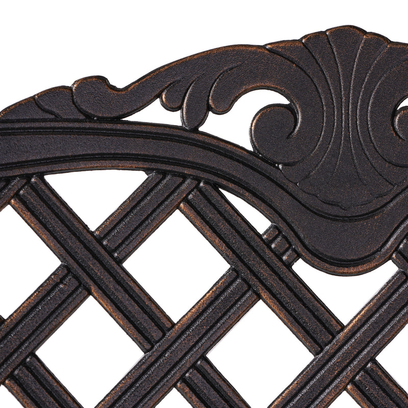 Cast Aluminum Bar Stool - Copper - R&R Furniture Gallery (Fountain Valley, CA)