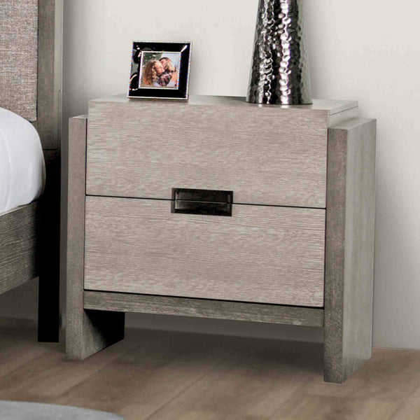 Nightstand, Stone Gray - FM7597GY-N