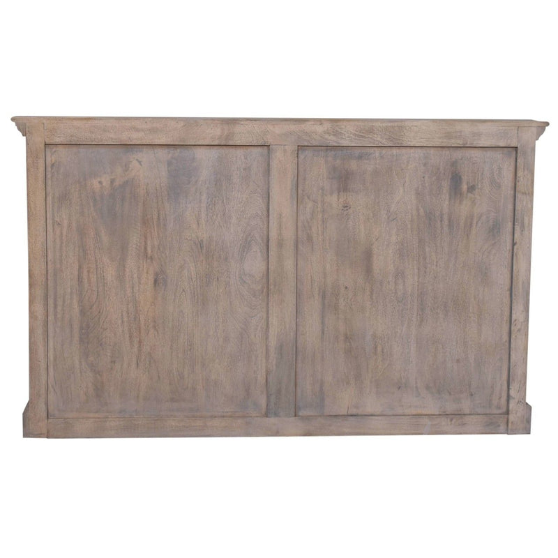 Triple Glazed Cabinet - Gray - R&R Furniture Gallery (Fountain Valley, CA)