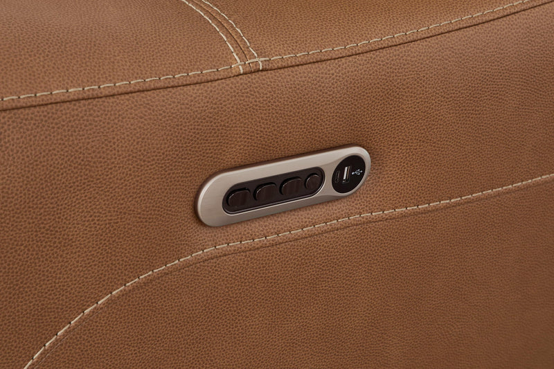 Hancock - Zero Gravity Power Reclining Sectional With Power Adjustable Headrests
