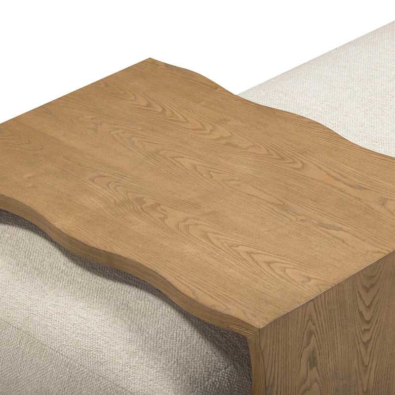 Spencer - Ottoman With Bridge Table - R&R Furniture Gallery (Fountain Valley, CA)
