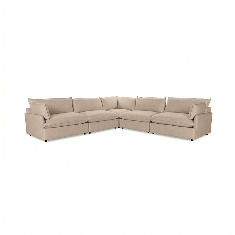 Classic Home Caplan modular sectional sofa with plush cushions and contemporary design, perfect for modern living rooms.