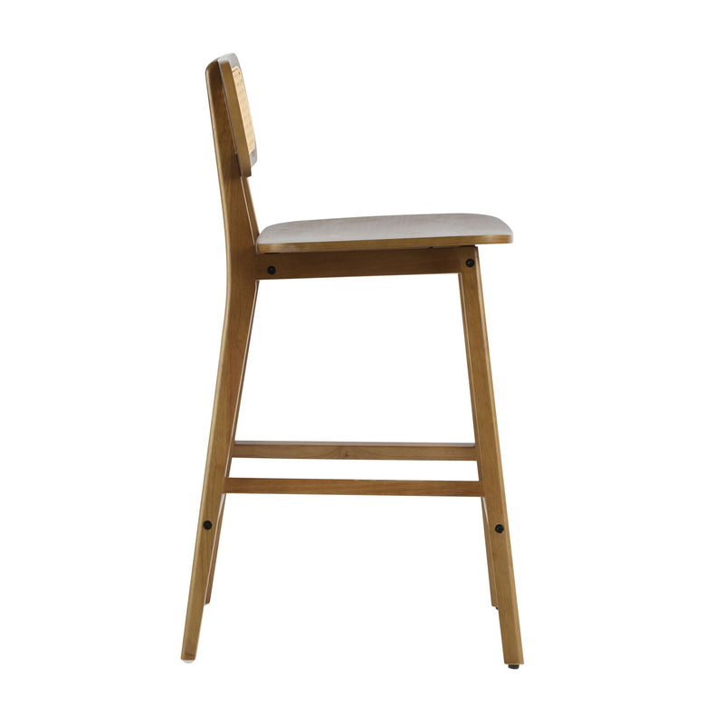 Bari - Indoor Wood Barstool (Set of 2) - R&R Furniture Gallery (Fountain Valley, CA)