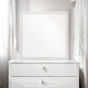 Casilda - Mirror - White - R&R Furniture Gallery (Fountain Valley, CA)
