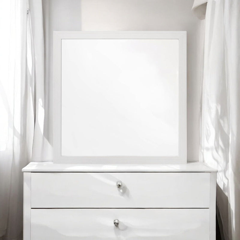 Casilda - Mirror - White - R&R Furniture Gallery (Fountain Valley, CA)